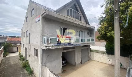 Sobrado triplex residencia e comercial, 419m2 averbados, terreno com 546m2, Atuba em Pinhais/PR!!