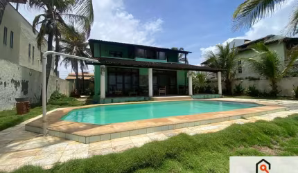 Arembepe Casa 3 Suites Piscina Área Gourmet - Cond. Pé na Areia