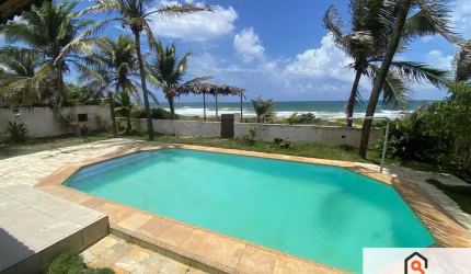 Arembepe Casa 3 Suites Piscina Área Gourmet - Cond. Pé na Areia