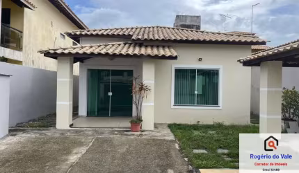 Casa Cond. Arembepe Aquaville  3/4 Suíte, Piscina, Quiosque