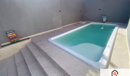 Arembepe Casa 2/4 Piscina Área Gourmet, Loteamento Fonte das Águas