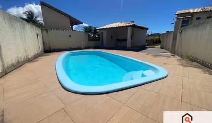 Casa Village Dúplex 2 Suítes. Piscina, Garagem, Condomínio em Arembepe