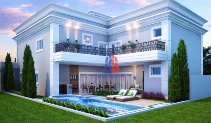 Sobrado à venda, 400 m² por R$ 3.800.000,00 - Loteamento Residencial Jardim Villagio - Americana/SP