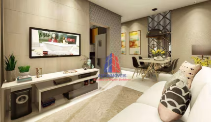Apartamento com 3 dormitórios à venda, 81 m² por R$ 510.000,00 - Santo Antônio - Americana/SP
