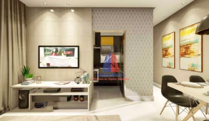 Apartamento com 3 dormitórios à venda, 81 m² por R$ 650.000,00 - Santo Antônio - Americana/SP
