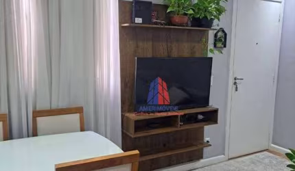 Apartamento com 2 dormitórios à venda, 46 m² por R$ 195.000,00 - Jardim Recanto - Americana/SP