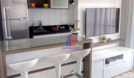 Apartamento com 2 dormitórios à venda, 50 m² por R$ 266.000,00 - Jardim Lizandra - Americana/SP