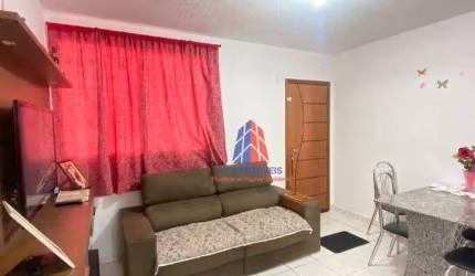 Apartamento com 2 dormitórios à venda, 48 m² por R$ 130.000,00 - Parque Residencial do Lago - Santa Bárbara D'Oeste/SP