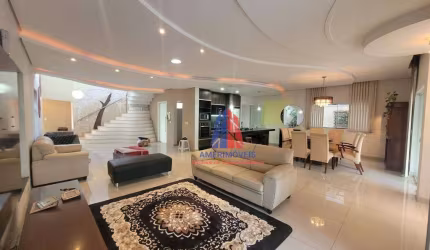 Sobrado com 3 dormitórios para alugar, 290 m² por R$ 8.917,80/mês - Jardim Imperador - Americana/SP