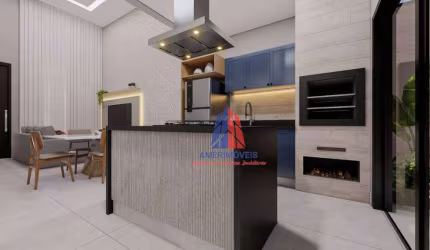 Casa com 2 dormitórios à venda, 105 m² por R$ 490.000,00 - Loteamento Residencial Pacaembu - Americana/SP