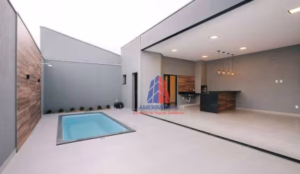 Casa com 3 dormitórios à venda, 194 m² por R$ 880.000,00 - Jardim dos Lagos - Nova Odessa/SP