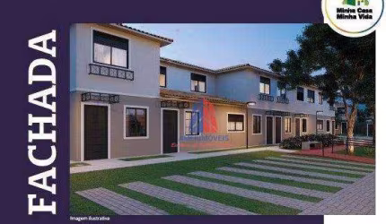 Casa com 2 dormitórios à venda, 44 m² por R$ 265.800,00 - Pacaembu - Americana/SP