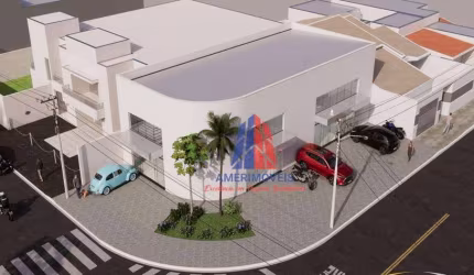 Salão para alugar, 143 m² por R$ 5.060,00/mês - Jardim Terramérica I - Americana/SP