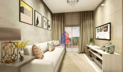 Apartamento com 3 dormitórios à venda, 81 m² por R$ 690.000,00 - Santo Antônio - Americana/SP