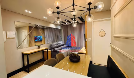 Apartamento com 2 dormitórios à venda, 55 m² por R$ 383.000,00 - Jardim Dona Regina - Santa Bárbara D'Oeste/SP
