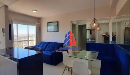 Apartamento com 2 dormitórios para alugar, 52 m² por R$ 2.910,00/mês - Centro - Americana/SP