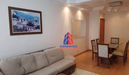 Apartamento com 3 dormitórios para alugar, 109 m² por R$ 3.428/mês - São Manoel - Americana/SP