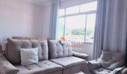 Apartamento com 2 dormitórios à venda, 85 m² por R$ 280.000,00 - Parque Bitaru - São Vicente/SP