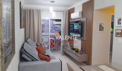 Apartamento com 2 dormitórios à venda, 60 m² por R$ 490.000,00 - Tupi - Praia Grande/SP