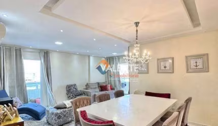 Apartamento com 3 dormitórios à venda, 123 m² por R$ 820.000,00 - Vila Guilhermina - Praia Grande/SP