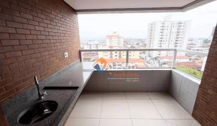 Apartamento com 1 dormitório à venda, 47 m² por R$ 370.230,25 - Guilhermina - Praia Grande/SP