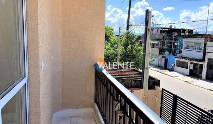 Apartamento mobiliado com 2 dormitórios à venda, 60 m² por R$ 265.000 - Parque São Vicente - São Vicente/SP