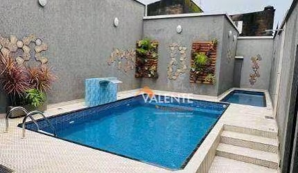 Casa com 2 dormitórios à venda por R$ 330.000,00 - Maracanã - Praia Grande/SP