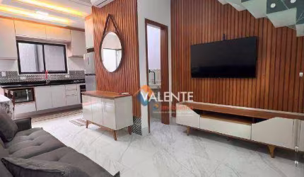 Casa com 2 dormitórios à venda, 60 m² por R$ 385.000,00 - Maracanã - Praia Grande/SP