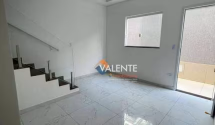 Casa com 2 dormitórios à venda, 55 m² por R$ 428.000,00 - Vila Assunção - Praia Grande/SP