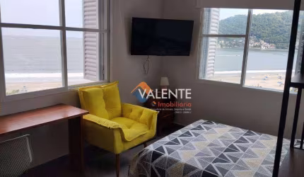 Apartamento com 1 dormitório para alugar, 47 m² por R$ 2.500,00/mês - Centro - São Vicente/SP