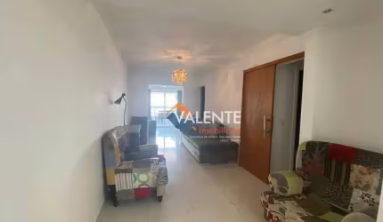 Apartamento com 3 dormitórios para alugar, 104 m² por R$ 7.328,18/mês - Canto do Forte - Praia Grande/SP