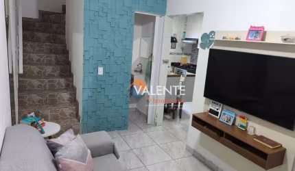 Sobrado com 2 dormitórios à venda, 50 m² por R$ 250.000,00 - Parque das Américas - Praia Grande/SP