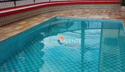 Apartamento com 2 dormitórios para alugar, 83 m² por R$ 3.200,00/mês - Vila Guilhermina - Praia Grande/SP