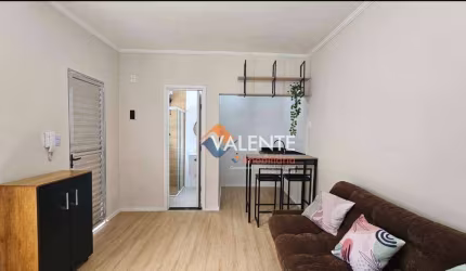 Kitnet com 1 dormitório à venda, 23 m² por R$ 182.000,00 - Canto do Forte - Praia Grande/SP