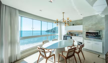 Apartamento frente mar no Edifício Beverly Hills