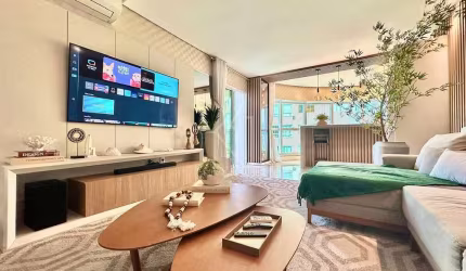 Apartamento Mobiliado e Decorado no edifício Esquina Bella em Balneário Camboriú
