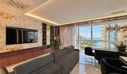 Apartamento Quadra mar no Edifício Skyline Tower