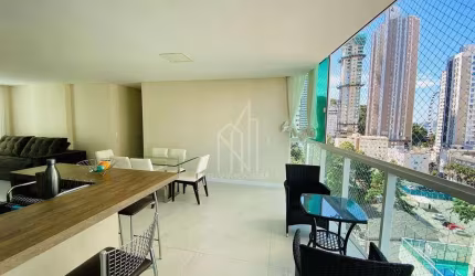 Apartamento mobiliado na Barra norte