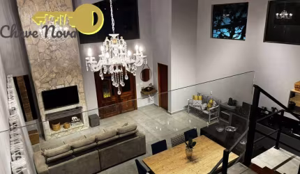 Casa MODERNA de ALTO PADRÃO  condomínio com portaria 24h em Atibaia. 
