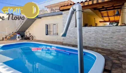 CASA TÉRREA COM PISCINA  ATIBAIA