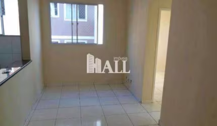 Apartamento com 2 dorms, Parque das Flores II, São José do Rio Preto - R$ 168 mil, Cod: 5033