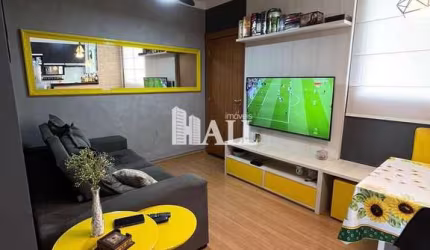 Apartamento com 2 dorms, Jardim Nunes, São José do Rio Preto - R$ 165 mil, Cod: 13088