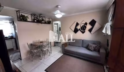 Apartamento com 2 dorms, Eldorado, São José do Rio Preto - R$ 155 mil, Cod: 13438