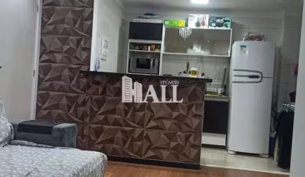 Apartamento com 1 dorm, Vila São Judas Tadeu, São José do Rio Preto - R$ 245 mil, Cod: 14858
