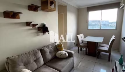 Apartamento com 2 quartos, Res. Macedo Teles I