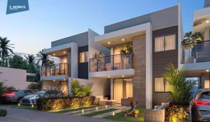 Casa com 4 dormitórios à venda, 131 m² por R$ 789.900 - Pires Façanha - Eusébio/CE