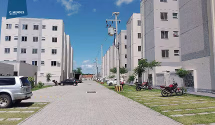 Apartamento com 2 dormitórios para alugar, 38 m² por R$ 1.509,40/mês - Messejana - Fortaleza/CE