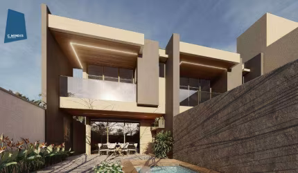 Casa com 4 dormitórios à venda, 154 m² por R$ 729.000,00 - Edson Queiroz - Fortaleza/CE