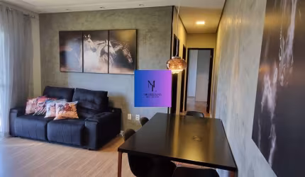 Apartamento à venda de 59m² no Vivarte Alamedas, bairro Medeiros, Jundiaí -SP