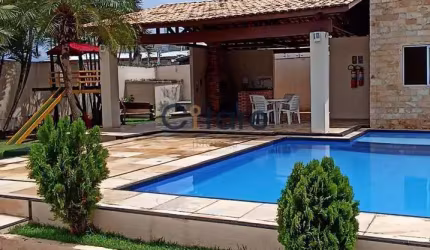 Casa em condomínio fechado com 4 quartos à venda na Rua Luiz Pio Campina, 115, Tamatanduba, Eusébio por R$ 550.000